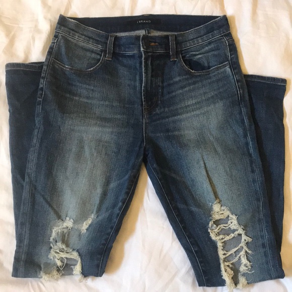 J Brand Maria High-Waist Skinny Jeans Size 28